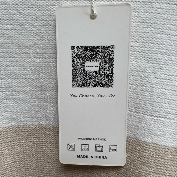 *SOLD* ECOWISH Womens Cardigan Color Block Striped Draped Kimono Cardigans - Picture 4 of 9